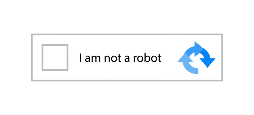 checkboksy „Nie jestem robotem” (np. reCAPTCHA v2)